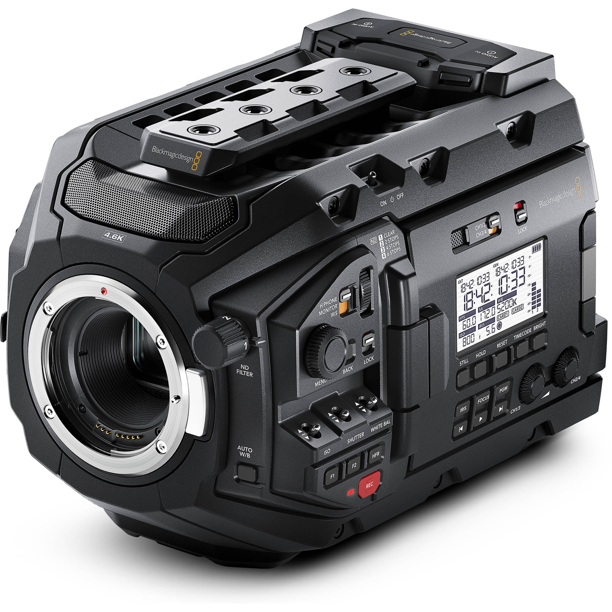 Видеокамера Blackmagic URSA Mini Pro 4.6K G2 - Group5.by | Телевизионное  оборудование в Минске